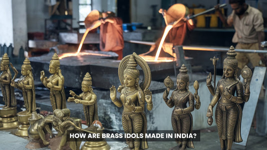 How are brass idols made in India? A rigorous 11 Step labor-intensive and skillful process…