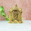 Brass Balaji Idol standing with Tirupati Temple small size (6.5 Inch) Home Decor Office Table Shop Puja Pooja