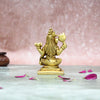 Brass Shiva Idol small size (3 Inch) Lord Shiva idol sitting for home decor car dashboard office desk puja gift