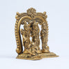 Brass ram darbar murti for home (4.5 inch) Ram parivar brass idol set for puja small size