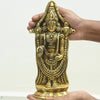 Brass tirupati balaji idol for pooja room lord venkateswara swamy murti statue home decor big size