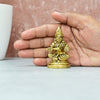 Brass Annapurna Idol Small size (2.3 Inch) Goddess Annapurni Devi Maa Murti Statue for daily Puja Pooja room Home