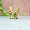 Brass Kamadhenu Idol Statue small size (3 Inch) Kamdhenu Cow Pooja mandir Vastu pital puja room home decor