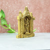 Brass Balaji Idol standing with Tirupati Temple small size (6.5 Inch) Home Decor Office Table Shop Puja Pooja