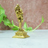 Handmade Brass Arthanareeswarar Idol, Half Shivan Half Parvati Hindu God Ardhanarishwara brass siva Statue Lord Shiva