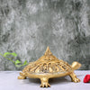 Brass Tortoise Vastu Vishnu Dashavatar Statue with Shree Yantra on Base Big Size (5.5 Kg) Vasthu Idol Lord Vishnu