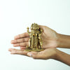 Dattatreya brass idol (4 Inch height) Datta murti brass for home decor puja room