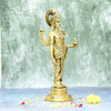 Dhanvantari murti brass big size for puja home decor (12 Inch) Brass Dhanvantari Idol aka. Dhanwantari