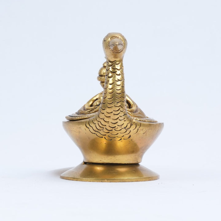 Dhoop stand brass (4 Inch, 0.7 Kg) Dhoop dani for puja home decor Dhoop batti