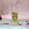 Hanuman ji murti mini size (2 Inch) Brass Hanuman Idol small for Pooja room, Puja Mandir, Car Dashboard