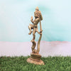 Kalinga Narthana Krishna Idol (8 Inch, 1 kg) Brass kalinga krishna dancing statue home decor