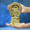 Karumariamman brass idol (7.5 Inch, 1.5 Kg) Karumari amman statue (Mariamman silai small size) for Puja Home decor