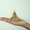 Laddu gopal brass idol (2 Inch) Brass Laddu gopal murti small size for home temple puja mandir