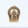 Lakshmi Ganesh brass idol (3.5 inch) Brass Ganesh Laxmi statue for home decor pooja room