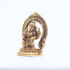 Lakshmi Ganesh brass idol (3.5 inch) Brass Ganesh Laxmi statue for home decor pooja room