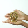 Lakshmi Ganesh brass idol (3.5 inch) Brass Ganesh Laxmi statue for home decor pooja room