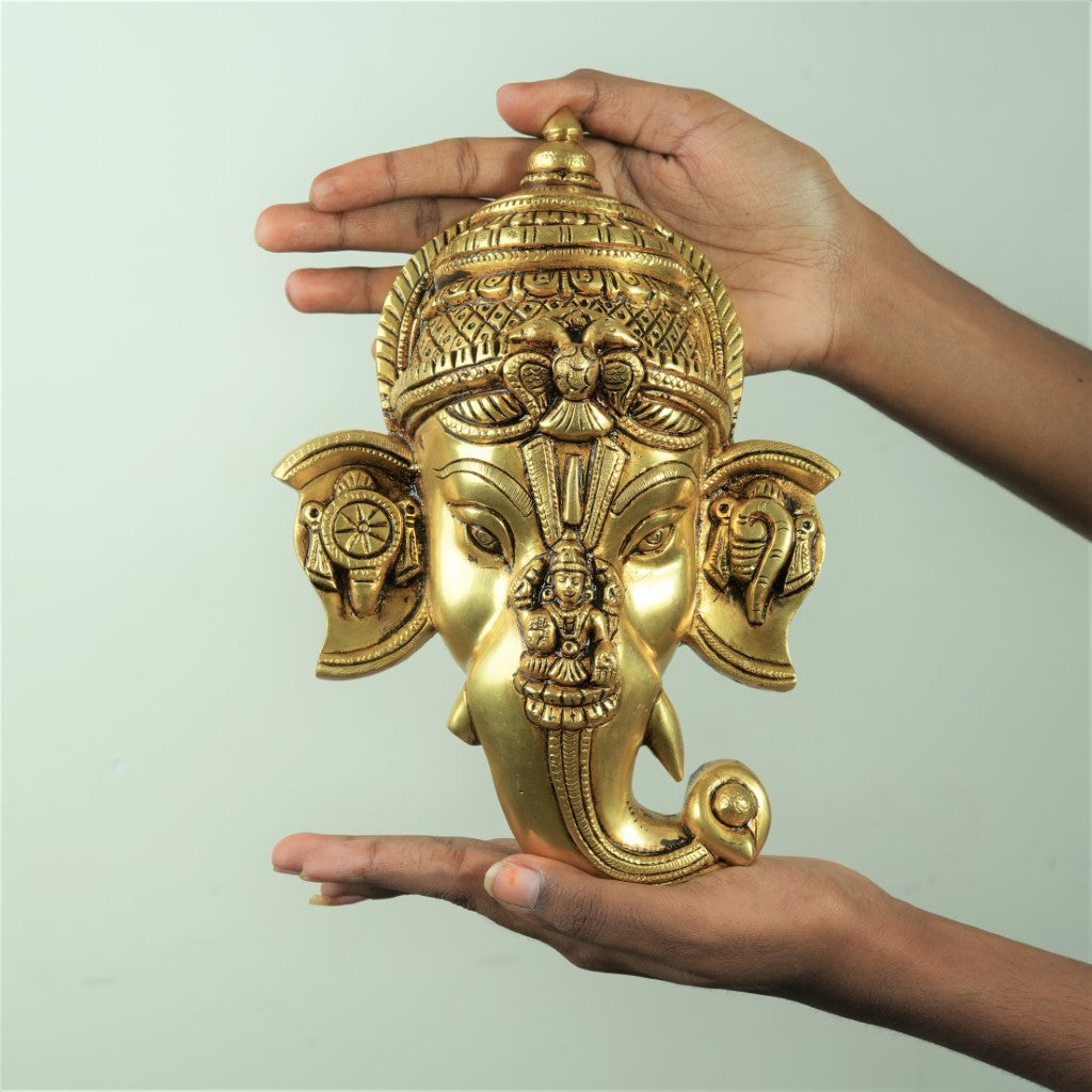 Lakshmi ganesh wall hanging (9 Inch) Laxmi ganesh wall decor home decor items