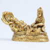 Lakshmi narayan idol brass small size (3 inch) Laxmi narayan murti for home decor puja