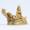 Lakshmi narayan idol brass small size (3 inch) Laxmi narayan murti for home decor puja