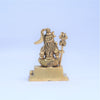 Lord Shiva Idol small for desk (4 Inch, 600 Grams) Brass Shiva god Statue sitting for pooja room