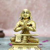 Ramanujar Idol Brass small size (4 Inch) Brass Ramanuja Idol aka. Sri ramanujacharya idol (Nammalwar)