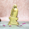 Saibaba idol for pooja room small size (4.5 Inch) Brass Saibaba statue puja home decor