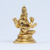 Saraswati murti brass small size (3") Saraswati idol for study table home pooja room