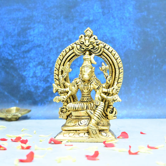 Varahi amman brass statue (6 Inch) Varahi devi idol big size for Puja Home decor