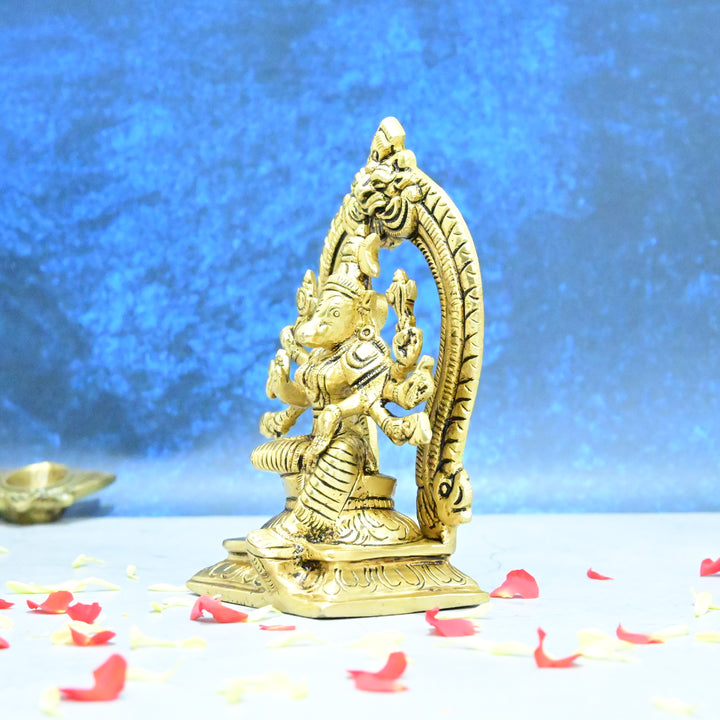 Varahi amman brass statue (6 Inch) Varahi devi idol big size for Puja Home decor