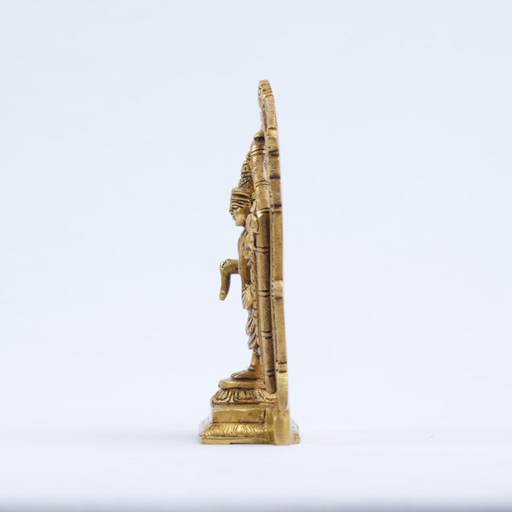 Venkateswara swamy idol for home (Small size) Tirupati balaji brass statue for puja