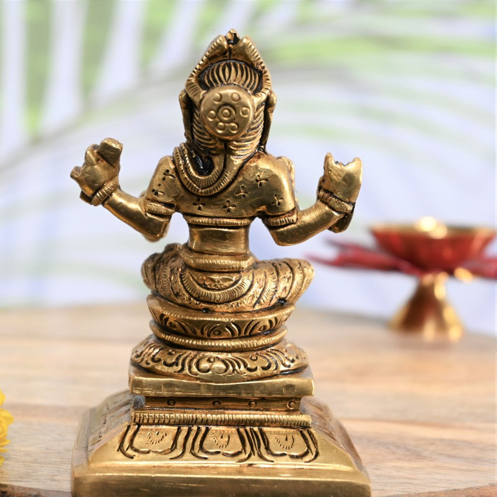 Balambigai idol brass balambiga devi for pooja home decor goddess balambika statue