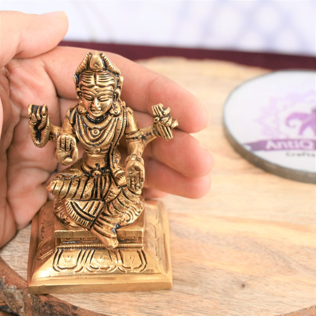 Balambigai idol brass balambiga devi for pooja home decor goddess balambika statue