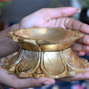 Brass diya for puja kamala deepam for pooja room home decoration items big size