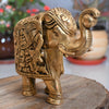 Brass elephants idol pair elephant statue for home decor living room statue hatha joda big size