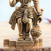 Brass hanuman idol standing hanuman ji murti small for home decor pooja room car puja statue