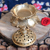 Brass kamala dhup dani dhoop burner loban dani puja mandir decorations items home