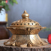 Brass kamala dhup dani dhoop burner loban dani puja mandir decorations items home