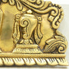 Brass shanku chakra namalu wall hanging lord vishnu sangu chakra namam plate for home decor