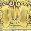 Brass shanku chakra namalu wall hanging lord vishnu sangu chakra namam plate for home decor