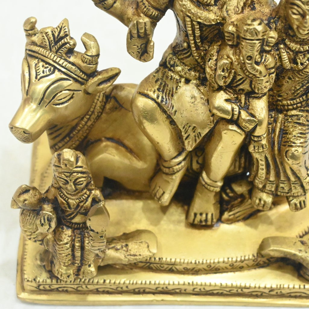 Lord shiva idol shiv ji brass statue for home decor shiva murti