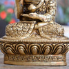 Buddha statues for living room home decor small size brass buddha idol murti