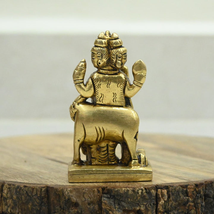 Dattatreya swamy idol small size god dattatreya murti in brass statue for pooja home decor