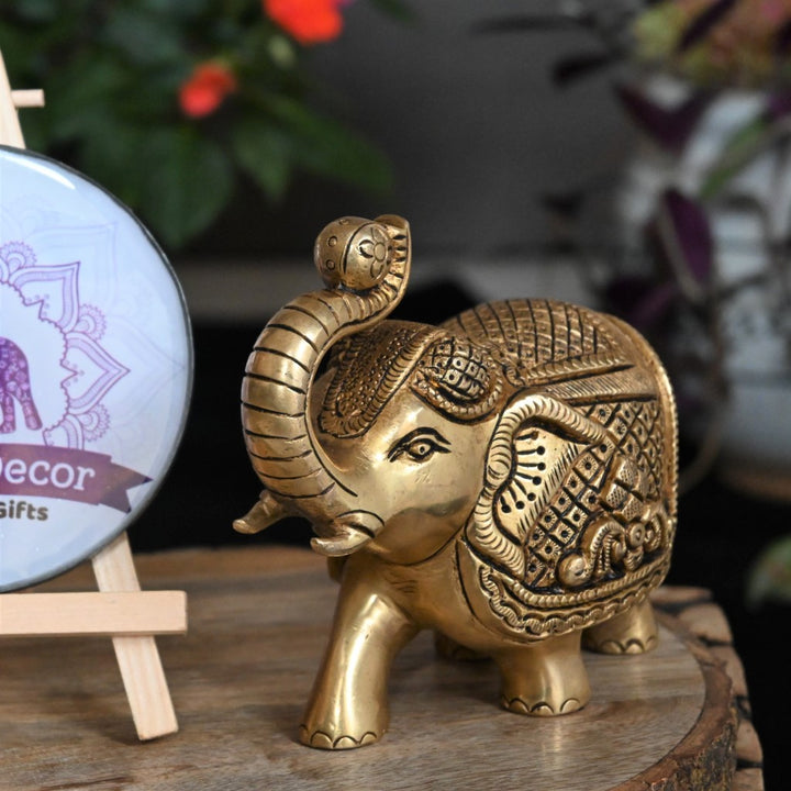 Elephants for home decoration brass elephants idols statue hathi joda hathee big size (Pls order 2 Qty for Pair)