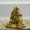 Gajalakshmi idol with elephant brass gaja lakshmi small size pooja room