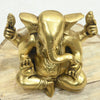 Ganesh idol for home decor brass lord ganesha statue murti pooja room gift big size