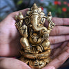 Lakshmi ganesh idol brass laxmi ganesh murti for home decor pooja statue set small