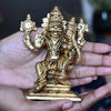 Lakshmi narasimha swamy idol brass pooja home decor lakshmi narasimha murti statue small