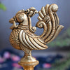 Peacock diyas in brass peacock diya stand for puja big size 5 wick home decor