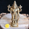 Vishnu murthi brass statue (6.5 Inch) vishnu idol for pooja home decor puja standing murthy